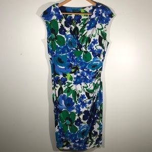 Ralph Lauren Floral Dress Size 14
